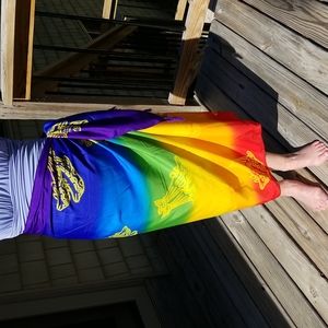 Rainbow sarong